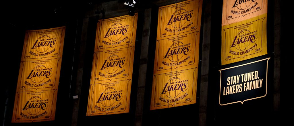 los angeles lakers banner