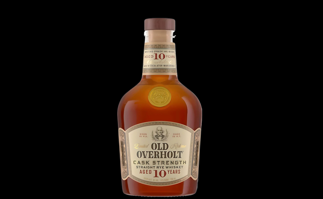 Old Overholt Cask Strength Straight Rye Whiskey Aged 10 Years