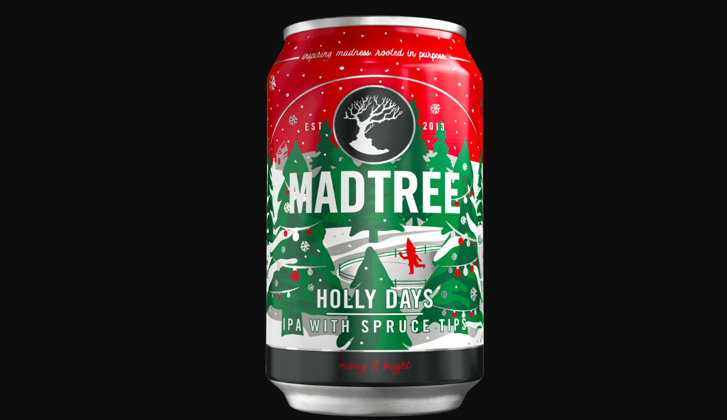 MadTree Brewing Holly Days IPA With Spruce Tips
