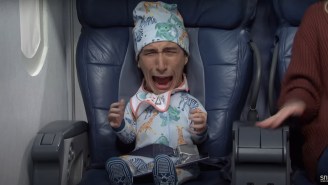 Adam Driver As A Weird Baby With A Giant Head On ‘SNL’ Is A Sight You Can’t Un-See