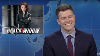 ‘SNL’ Weekend Update’s Annual ‘Joke Swap’ Included Colin Jost Forced To Take A Brutal Swipe At His Wife’s Movies