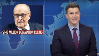 ‘SNL’ Weekend Update’s Colin Jost Said It’s ‘Hilarious’ How Much Rudy Giuliani Owes In His Court Settlement