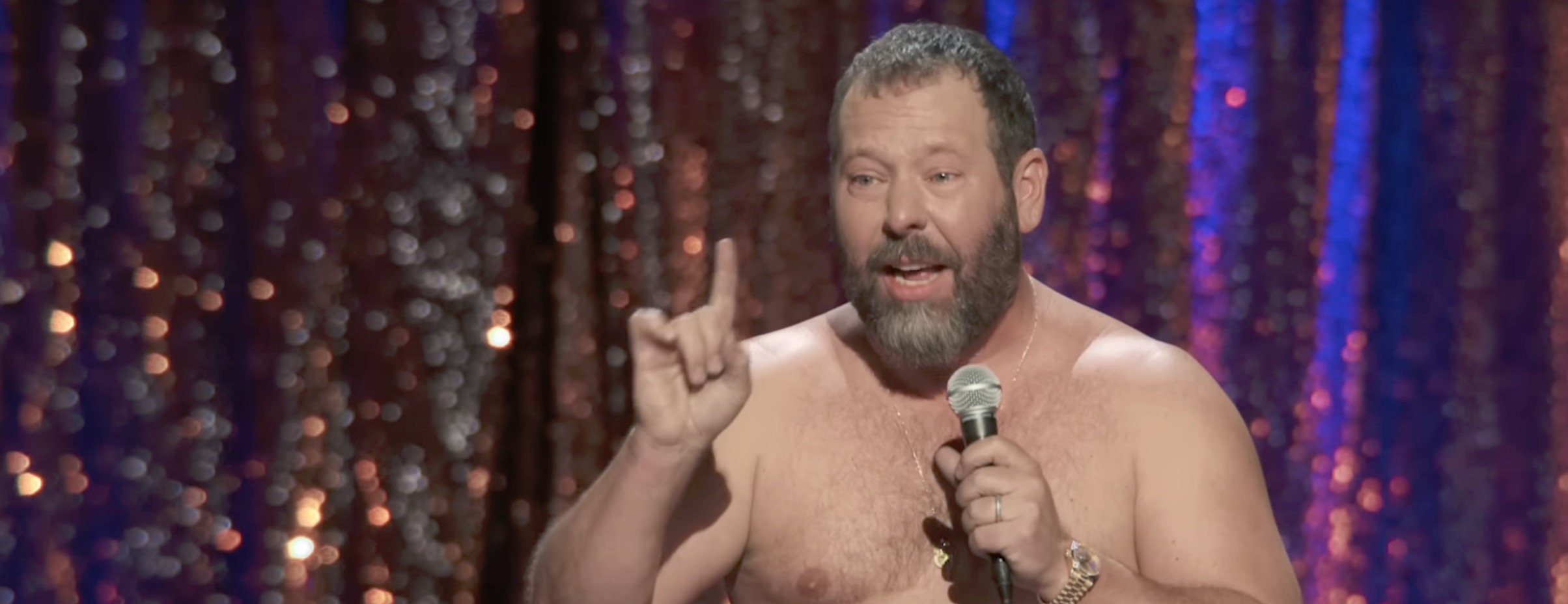 Famously Shirtless Comedian Bert Kreischer Showed Off His Impressive ...