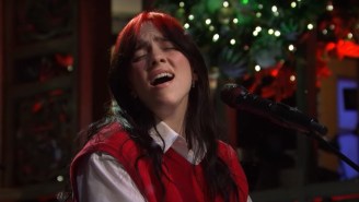 Billie Eilish Sang Her Cares Away In A Smooth Performance Of ‘Have Yourself A Merry Little Christmas’ On ‘Saturday Night Live’