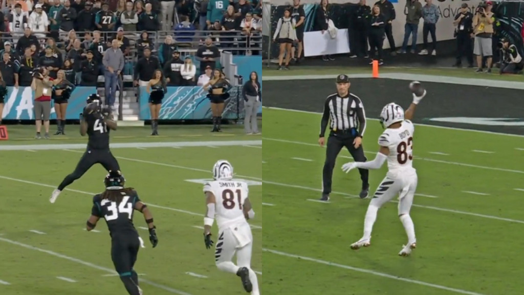 Tyler Boyd warf einen INT beim schlechtesten Doppelpass in der NFL-Geschichte