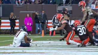 Darnell Mooney Somehow Dropped A Game-Winning Hail Mary Against The Browns