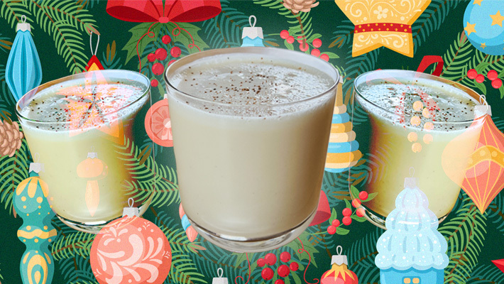 Only the finest containers for my eggnog this year : r/cocktails