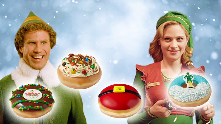 Krispy Kreme's 'elf' Themed Donuts, Reviewed