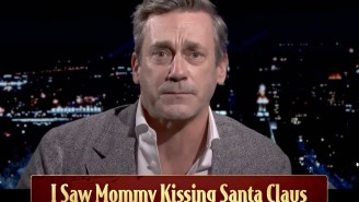 Jon Hamm Dramatically Reading Christmas Songs Will Put You In The Holiday Spirit