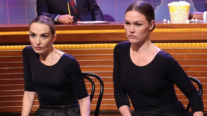 Julia Stiles a fait une apparition surprise dans “Saturday Night Live”
