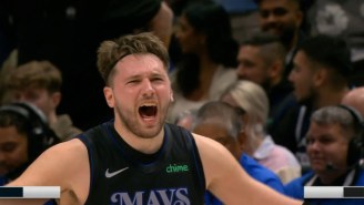 Luka Doncic Had A 29-Point Triple-Double In The First Half Against The Jazz