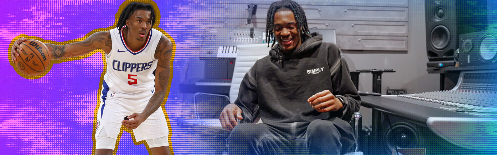 The Clippers’ Bones Hyland Gets ‘Bizzy’ On The Mic