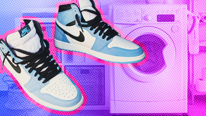 Can you wash sneakers in the washing machine?