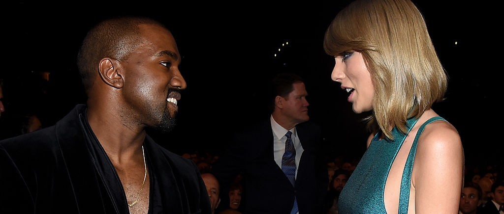 taylor swift kanye west 2015