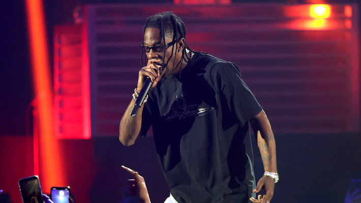 Travis Scott's Giant Head Almost Knocked Him Off Stage: Tour
