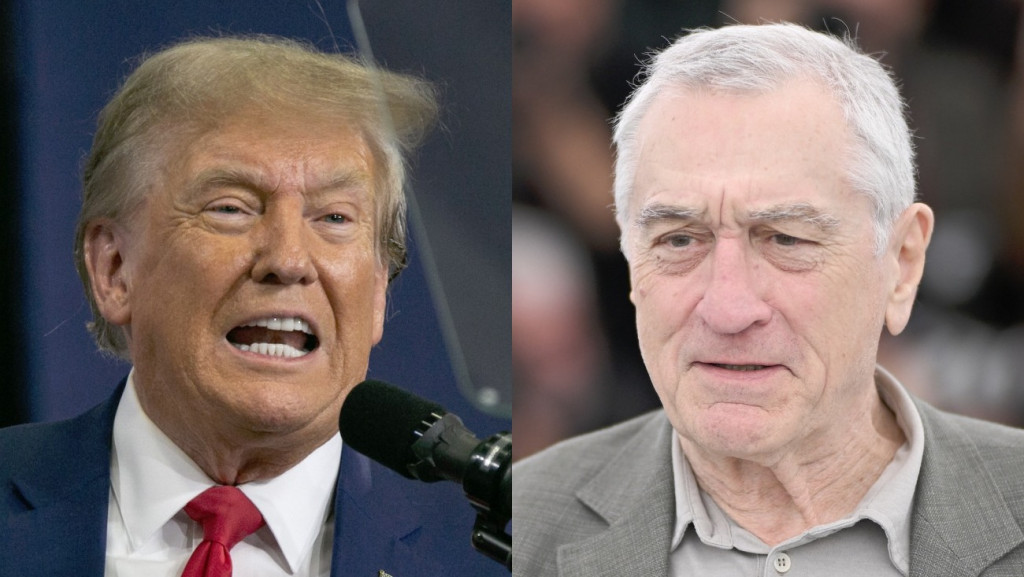 Donald Trump Is Feuding With Mental Midget Robert De Niro   Trump De Niro 