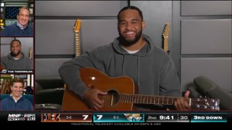 Tua Tagovailoa Joined The ManningCast And Played Eric Clapton’s ‘Tears In Heaven’ On A Guitar