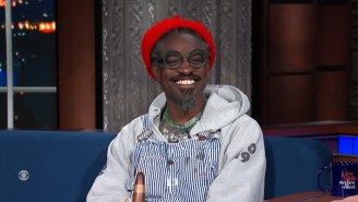 André 3000 Had A Hilarious ‘Pause’ Moment While Discussing His Flute Holes On ‘Colbert’