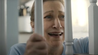 PETA’s Latest Ad Features Edie Falco Crying Over Cheese (Right In Time For The Super Bowl!)