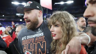 Taylor Swift Has Beaten Pretty Much Everybody For An Award, And Now Travis Kelce Is On That List