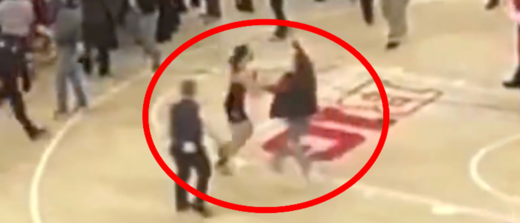 Caitlin Clark Got Run Over By A Fan Storming The Court After Ohio State ...