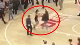 Caitlin Clark Got Run Over By A Fan Storming The Court After Ohio State Upset Iowa