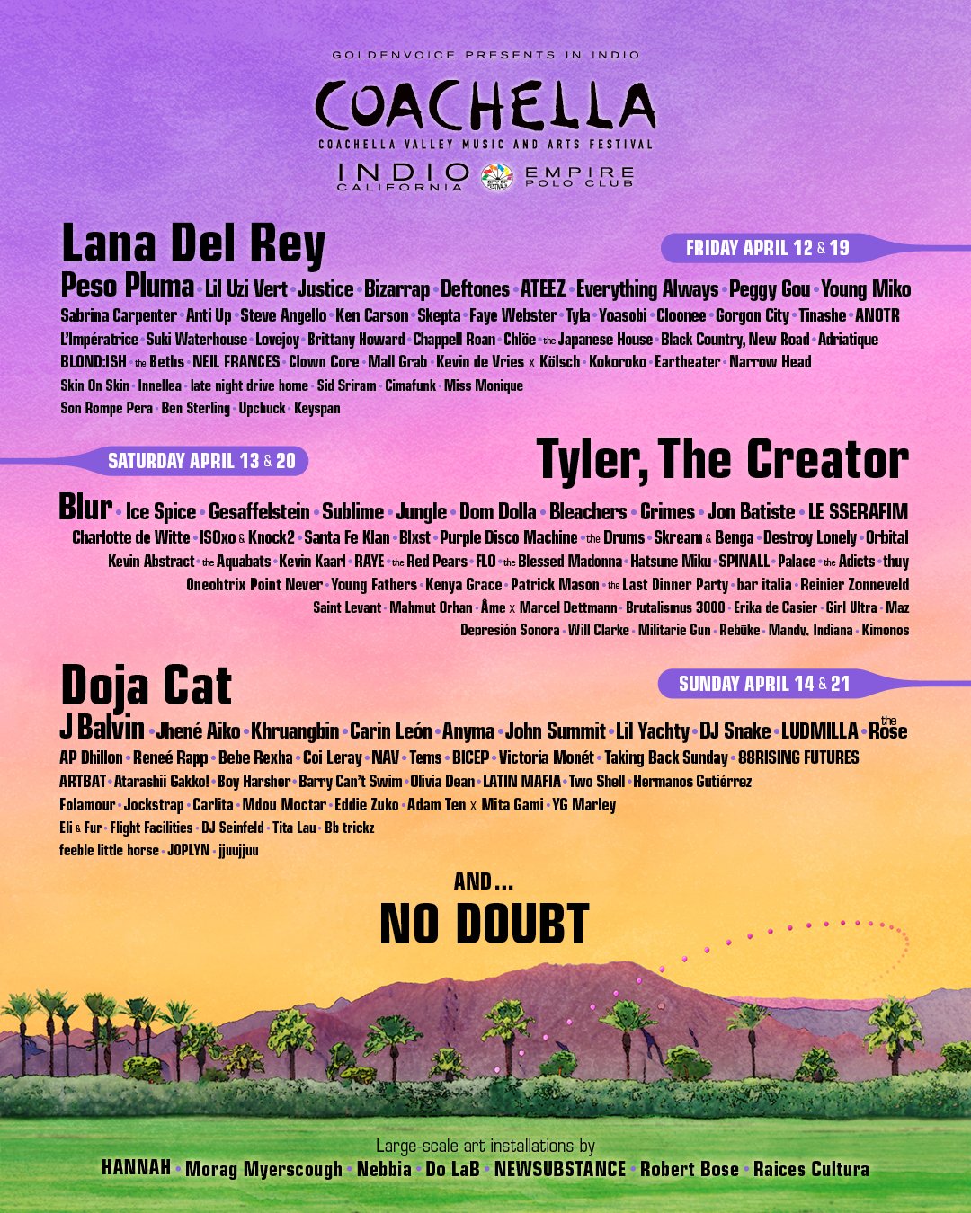 coachella line-up 2024