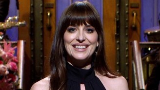 Dakota Johnson Deemed Taylor Swift ‘The Most Powerful Person In America’ In Her ‘SNL’ Opening Monologue