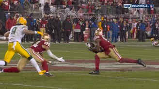 Jordan Love Threw An Awful Interception To End The Packers Hopes At An Upset Of The 49ers