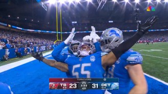 The Lions Sealed A Spot In The NFC Title Game By Picking Off Baker Mayfield In The Fourth Quarter