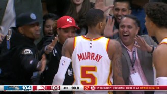 Dejounte Murray Hit A Buzzer-Beater To Give The Hawks A Win Over The Magic