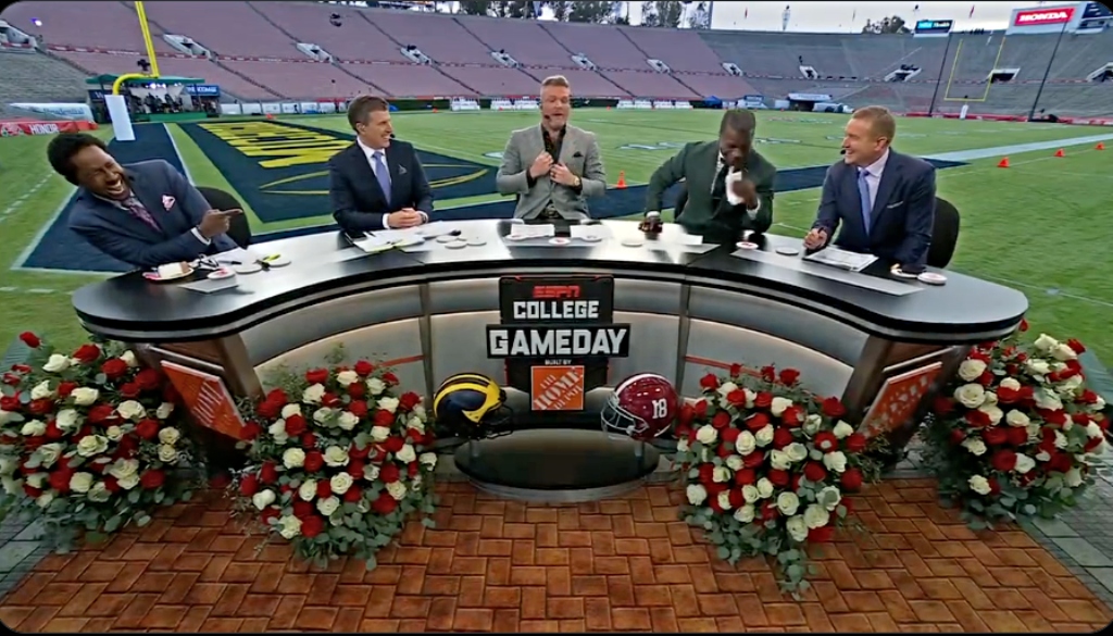 'College Gameday' Lost It Over Rece Davis Saying 'Let A Naysayer Know'