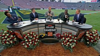 The ‘College Gameday’ Crew Lost It Over Rece Davis Saying ‘Let A Naysayer Know’ Prior To The Rose Bowl