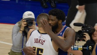 Joel Embiid Hugged Nikola Jokic And Told Him He’s The Best Player In The League