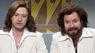 Justin Timberlake And Jimmy Fallon Reunited For A Special Election-Year Themed Edition Of ‘The Barry Gibb Talk Show’ On ‘SNL’