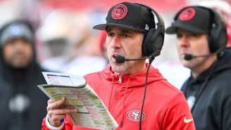 Kyle Shanahan Started Preparing To Play The Packers During The Second Quarter Of Their Win Over The Cowboys
