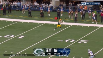 Luke Musgrave Was The Most Open Receiver In History On The Packers Dagger Touchdown In Dallas