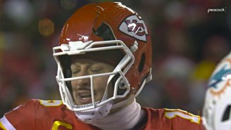 Patrick Mahomes’ Helmet Cracked On A Hit Against The Dolphins