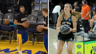 Steph Curry Wants To Challenge Sabrina Ionescu To A Three-Point Contest, And Sabrina’s On Board