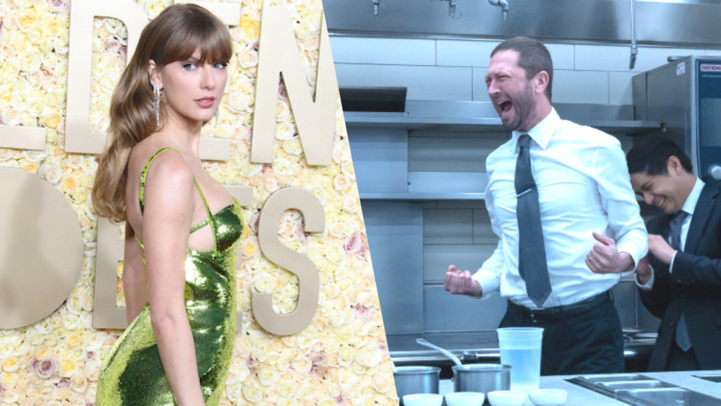 Taylor Swift On Ebon MossBachrach's Critics Choice Award