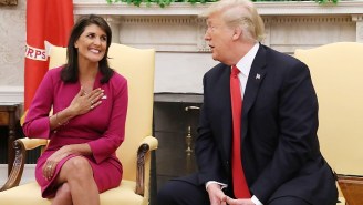 Trump Insists It’s Totally Fine, Actually, That His Scrambled Eggs Brain Confused Nikki Haley For Nancy Pelosi