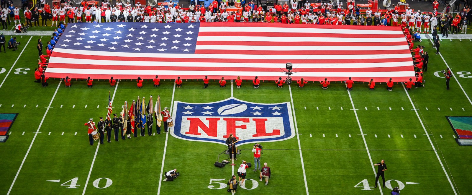 us american flag nfl football