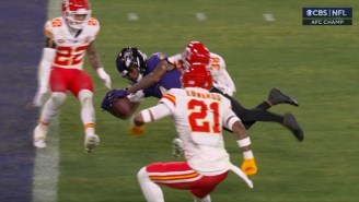 L’Jarius Sneed’s Diving Punch Forced A Ravens Fumble On The Goal Line