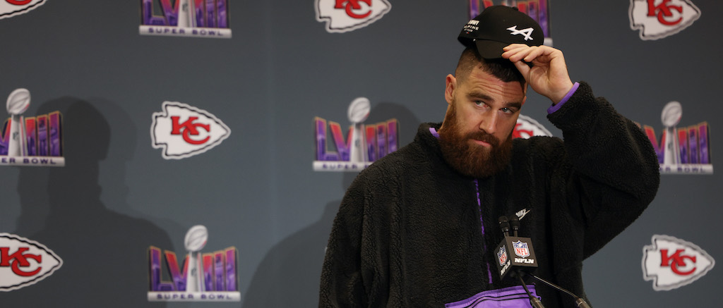 Travis Kelce Super Bowl LVIII