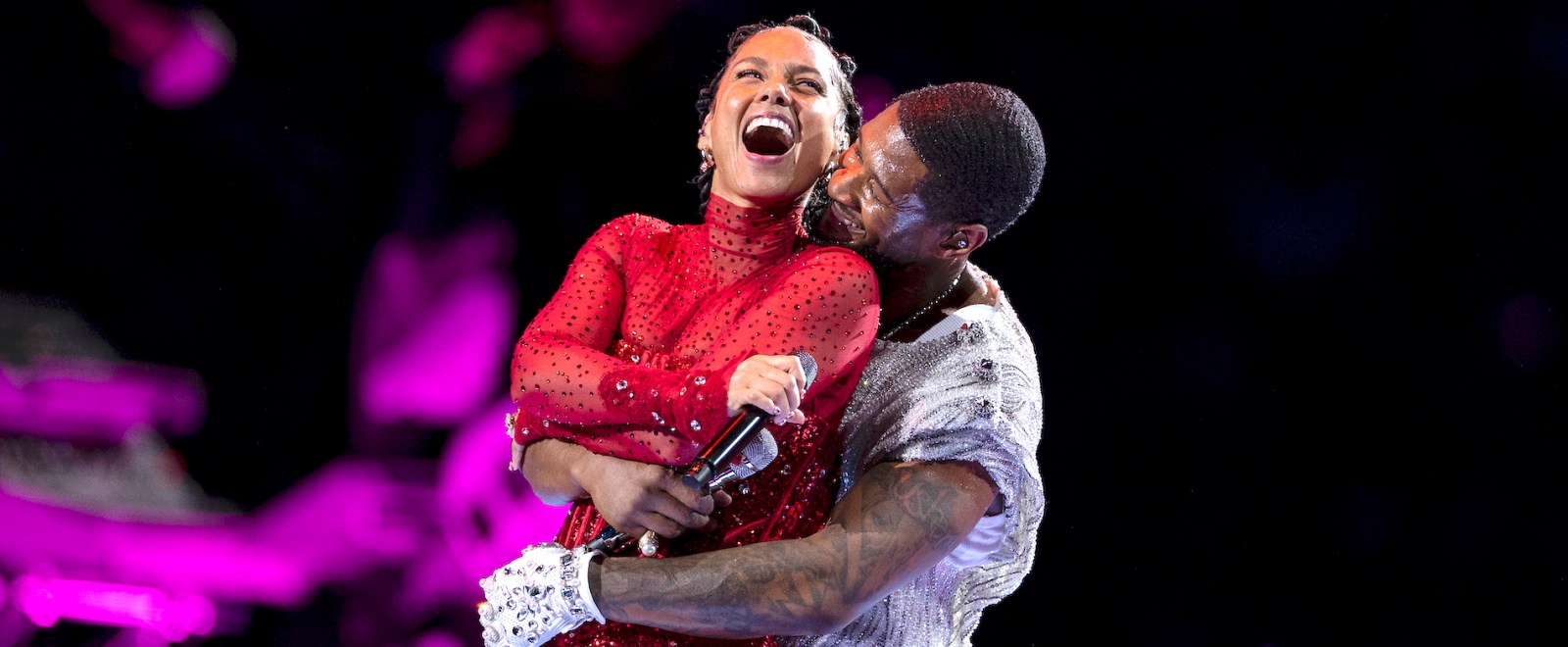 Alicia Keys Usher Super Bowl Halftime Show 2024