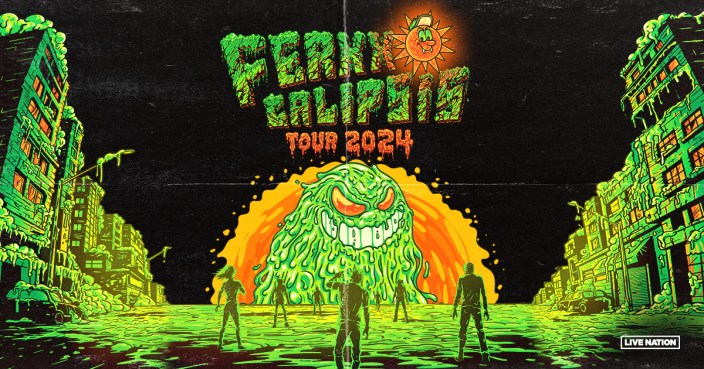 Feid Ferxxocalipsis Tour Poster 2024