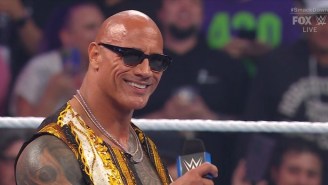 The Rock Trolled Jalen Hurts After Showing Up Late To A WrestleMania Event In Philly