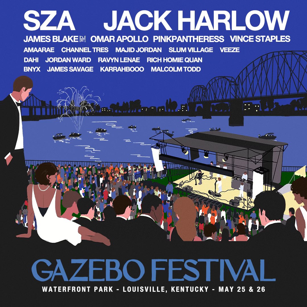 Gazebo Festival 2024 Lineup poster