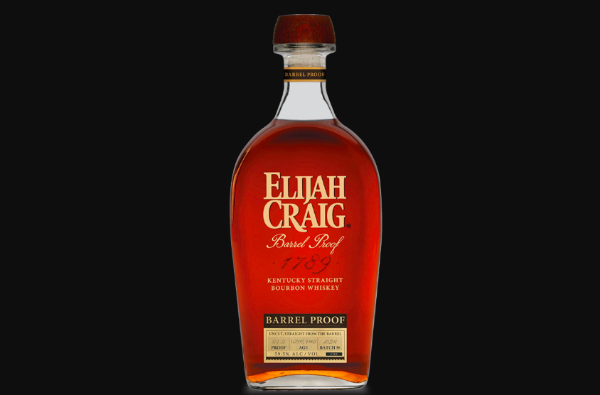 Elijah Craig Barrel Proof Kentucky Straight Bourbon Whiskey Batch A124