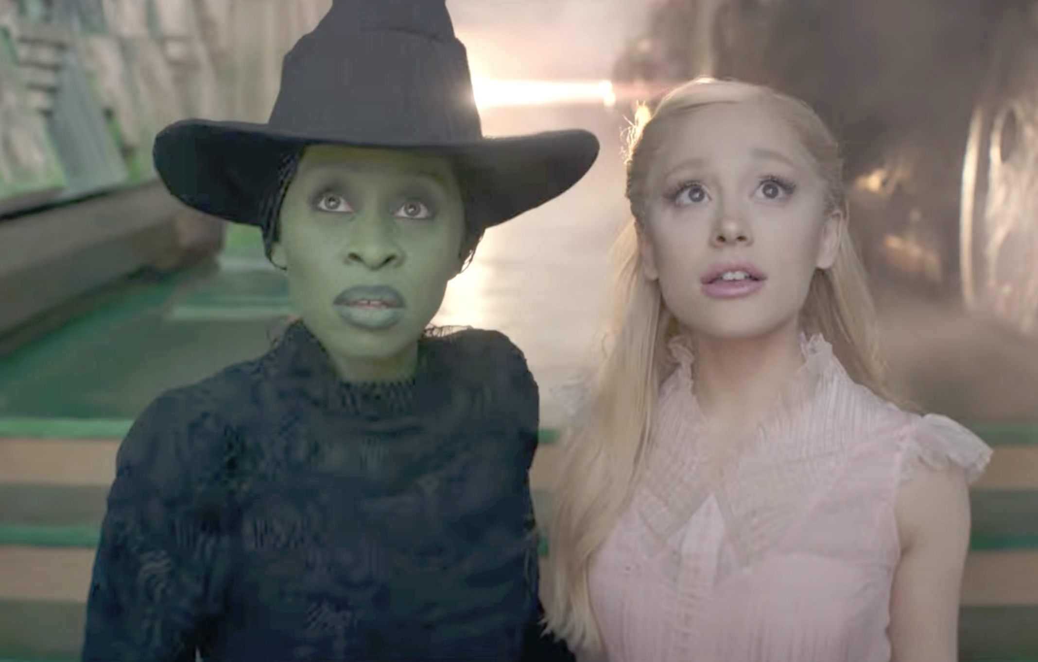 Cynthia Erivo, Ariana Grande Defy Gravity In Wicked Trailer